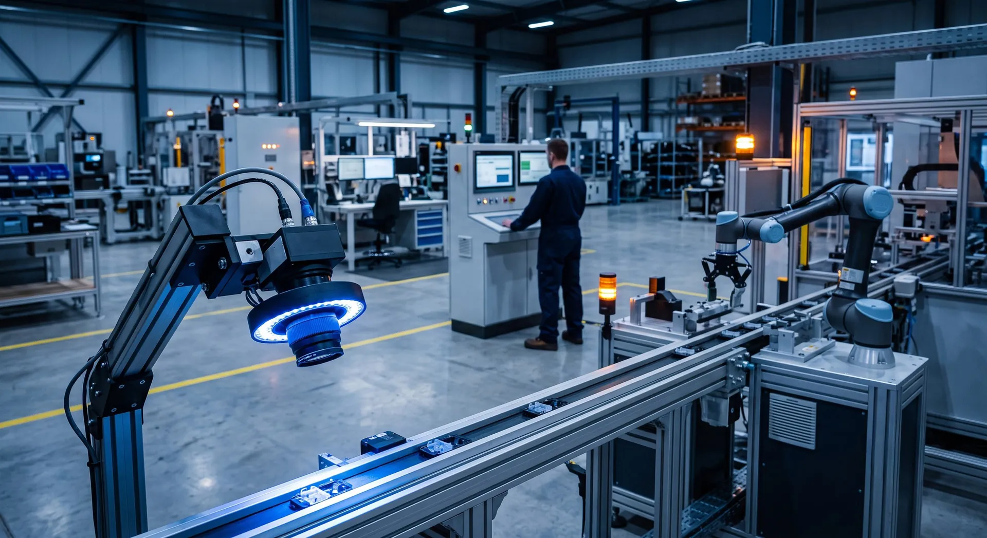 Landel Controls industrial automation equipment - conveyors, machine vision, robotics